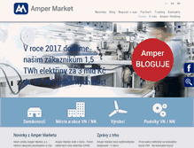 Tablet Screenshot of ampermarket.cz